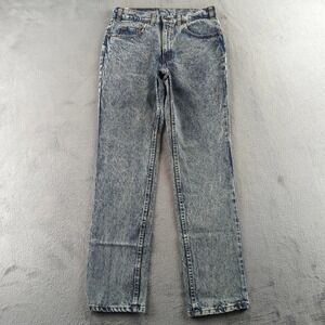 Vintage 90s Levis 531 Jeans Mens 33x32 Whitewash Super Slim Canada Deadstock NWT